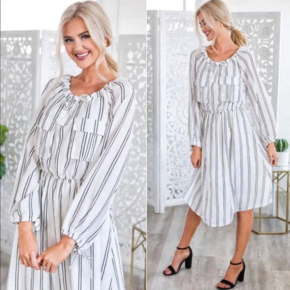 Orange Creek Stripe Dress